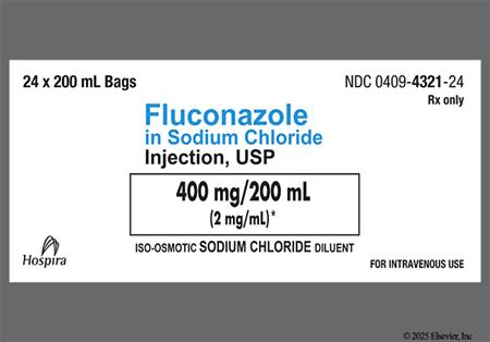Fluconazole 400mg/200mL in Sodium Chloride 0.9% Solution for Injection package photo