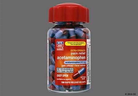 RITE AID Pain Relief Extra Strength 500mg Rapid Release Gelcap