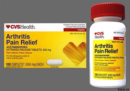 CVS Arthritis Pain Relief 650mg Extended-Release Caplet