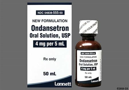 Ondansetron Hydrochloride 4mg/5mL Solution package photo