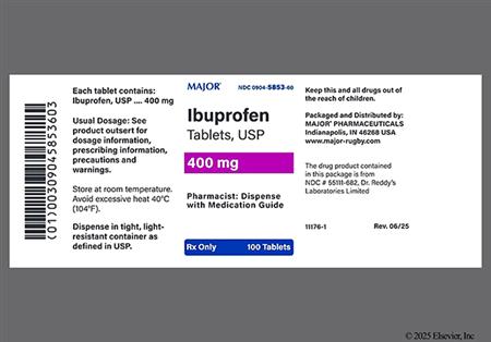 Ibuprofen 400mg Tablet