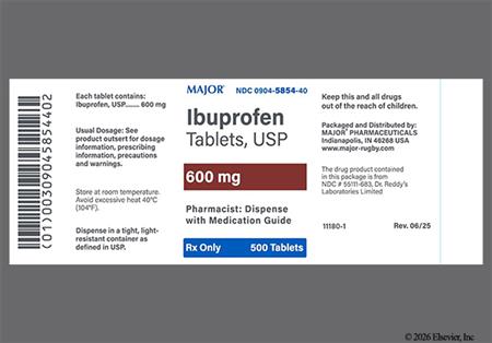Ibuprofen 600mg Tablet
