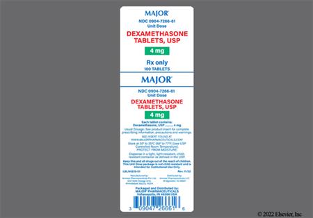 Dexamethasone 4mg Tablet package photo