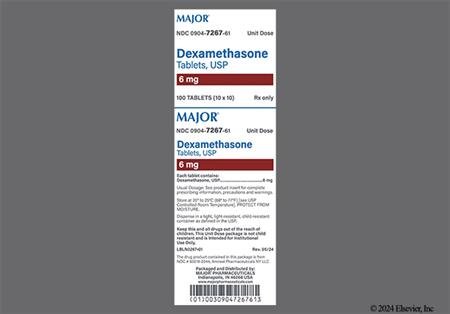 Dexamethasone 6mg Tablet package photo