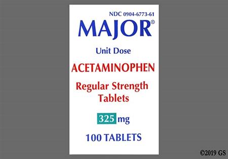 Acetaminophen 325mg Tablet