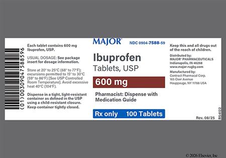 Ibuprofen 600mg Tablet