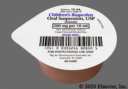 Children's Ibuprofen 200mg/10mL Suspension (Grape)