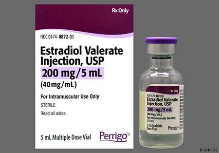 Estradiol Valerate 40mg/ml in Oil for Injection package photo