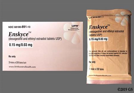 Enskyce 28-Day 0.15mg-0.03mg Tablet package photo