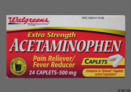 Walgreens Acetaminophen 500mg Caplet