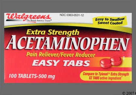 Walgreens Acetaminophen Extra Strength 500mg Easy Tab Tablet
