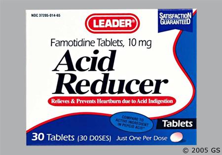 Leader Acid Reducer Tablet package photo