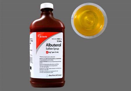 Albuterol Sulfate 2mg/5ml Syrup package photo