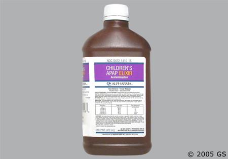 Acetaminophen 160mg/5mL Solution
