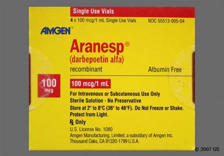 Aranesp 100mcg/mL Solution for Injection package photo