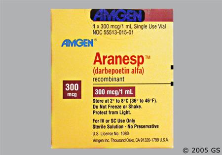 Aranesp (Albumin) 300mcg/ml Solution for Injection package photo