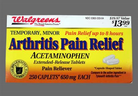 Walgreens Arthritis Pain Relief Extended-Release Caplet