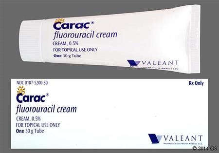 Carac 0.5% Topical Cream package photo