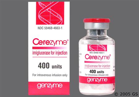 Cerezyme 400unit Powder for Injection package photo