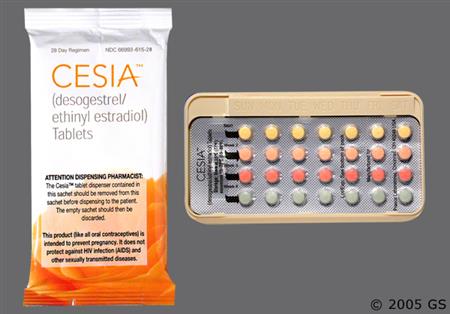 Cesia 28-Day Tablet package photo