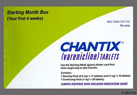 Chantix Starting Month Box package photo