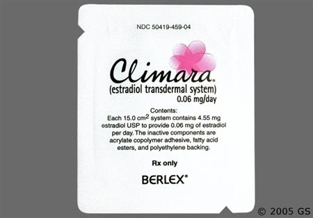Climara 0.06mg/24hr Transdermal System package photo
