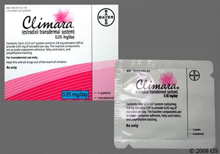 Climara 0.05mg/24hr Transdermal Patch System package photo
