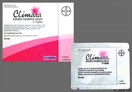 Climara 0.1mg/24hr Transdermal Patch System package photo