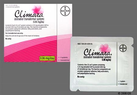 Climara 0.06mg/24hr Transdermal Patch System package photo