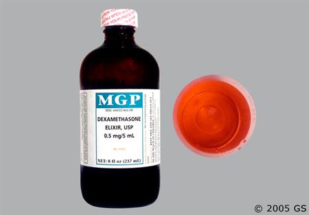 Dexamethasone 0.5mg/5ml Elixir package photo