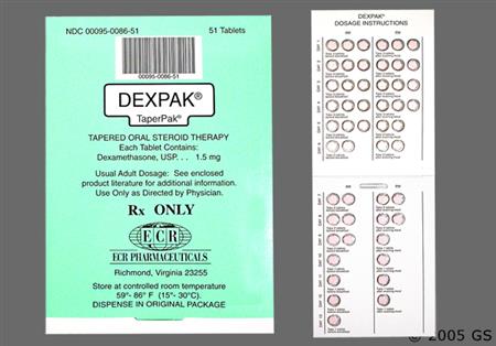 DexPak 13-day TaperPak 1.5mg Tablet package photo