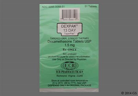 DexPak 13-day TaperPak 1.5mg Tablet package photo