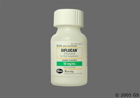 Diflucan 10mg/mL Powder for Suspension package photo
