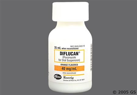 Diflucan 40mg/mL Powder for Suspension package photo