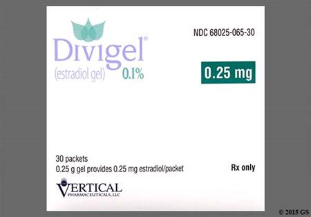 Divigel 0.1% Transdermal Gel (0.25mg/day) package photo