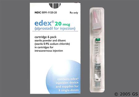edex Cartridge Starter Pack 20mcg Powder for Injection package photo