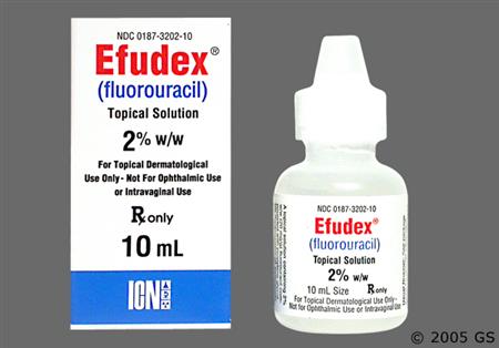 Efudex 2% Topical Solution package photo