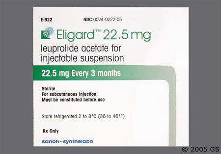 Eligard 22.5mg Suspension for Injection package photo