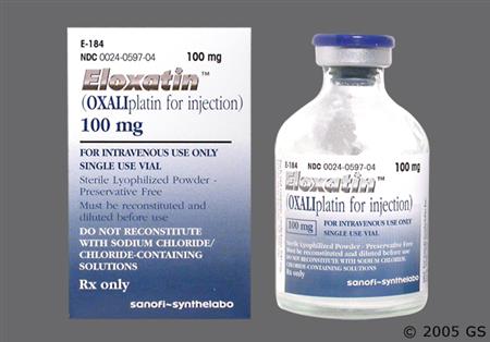 Eloxatin 100mg Powder for Injection package photo