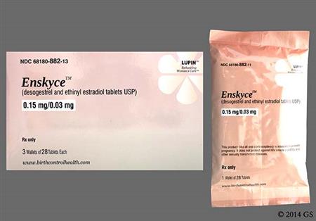 Enskyce 28-Day 0.15mg-0.03mg Tablet package photo