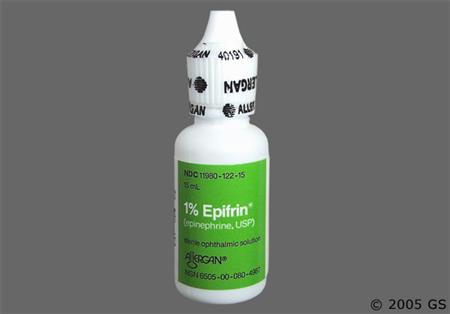 Epifrin 1% Ophthalmic Solution package photo