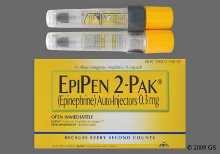 Epipen 2-Pack Auto-Injector 0.3mg/0.3mL Solution for Injection package photo