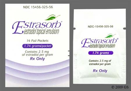 Estrasorb 0.25% Transdermal Emulsion package photo