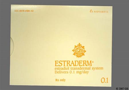 Estraderm 0.1mg/24hr Transdermal System package photo