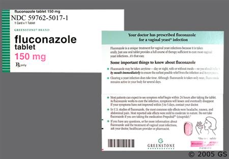 Fluconazole 150mg Tablet package photo