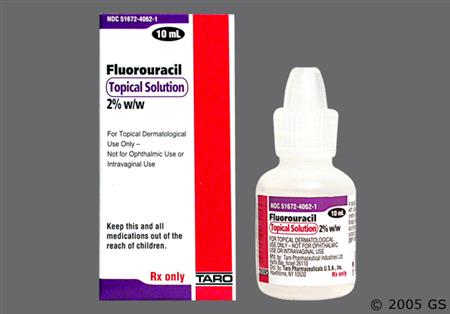 Fluorouracil 2% Topical Solution package photo