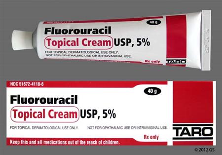 Fluorouracil 5% Topical Cream package photo