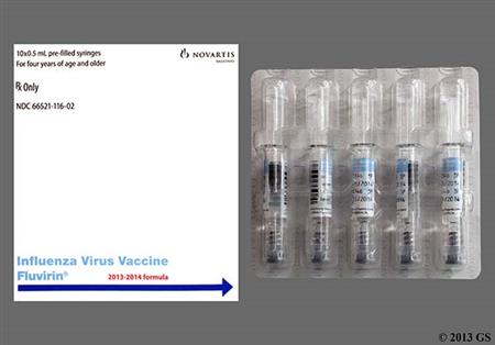 Fluvirin 2013-2014 Preservative-Free Formula Suspension for Injection package photo