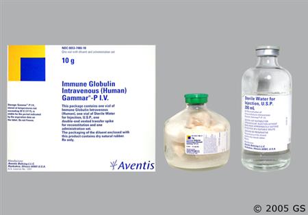 Gammar-P IV 10g Powder for Injection package photo