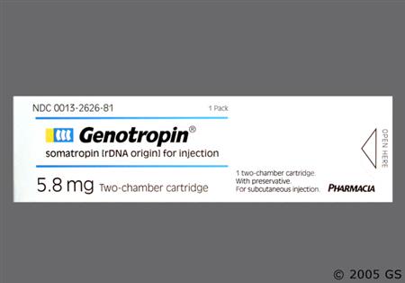 Genotropin 5mg Powder for Injection package photo